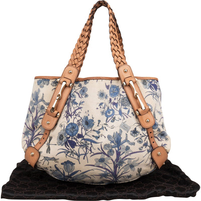 Gucci Floral Monogram Pelham Shoulder Bag