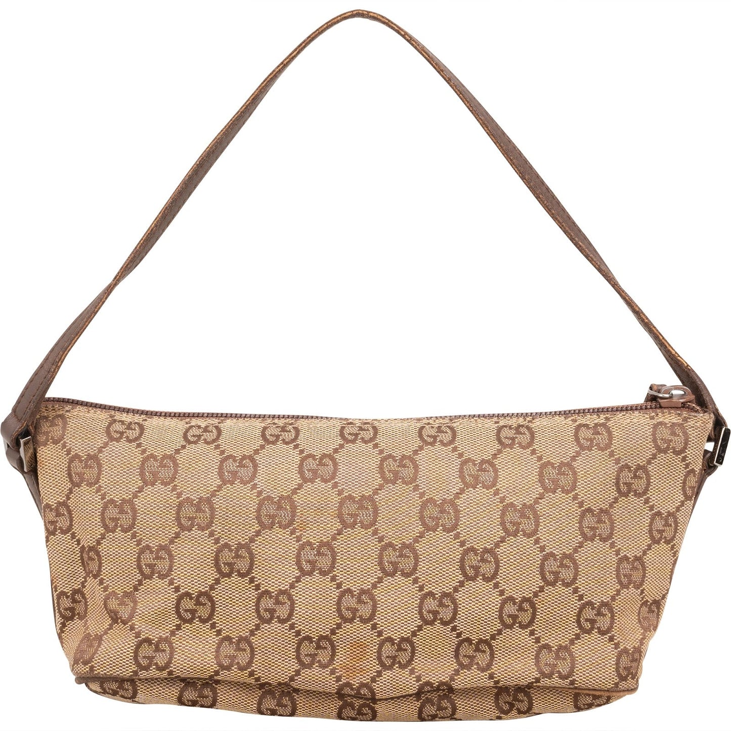 Gucci Monogram GG Canvas Boat Pochette Accessoires Handbag