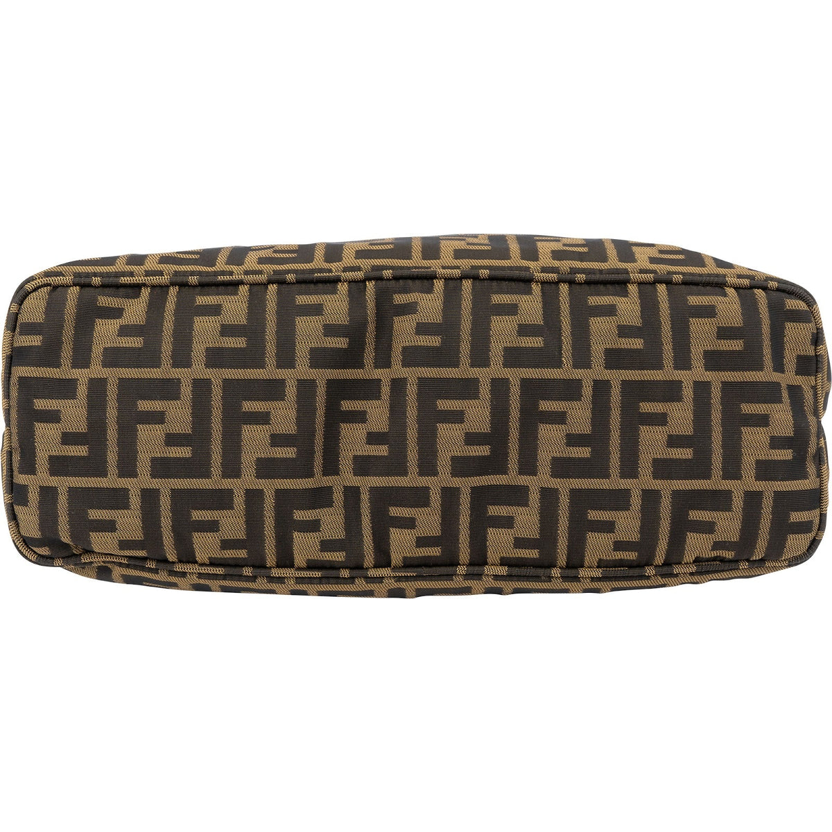 Fendi Monogram Zucca Canvas Tote Shoulder Bag