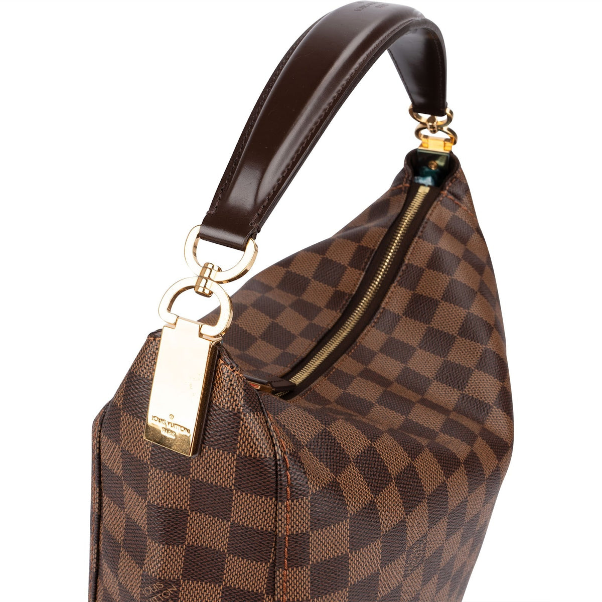 Louis Vuitton Monogram Damier Ebene Portobello PM Shoulder Bag