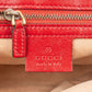 Gucci Black Matelassé Leather Red Edges GG Marmont Crossbody Bag