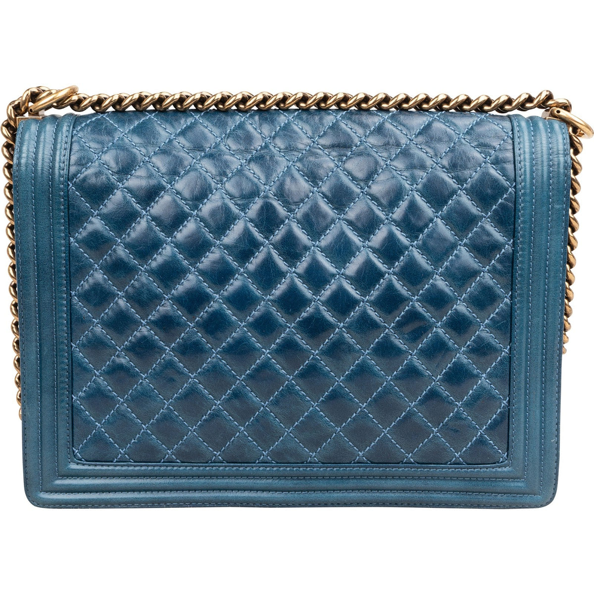 Chanel Quilted Calfskin Jumbo Boy Crossbody Bag