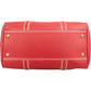 Louis Vuitton Red Tobago Leather Carryall M95140 Weekender Travel Bag
