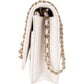 Chanel Wuilted Caviar Leather Jeweled CC Wallet On Chain Crossbody Bag