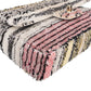 Chanel Sequin Multicolor Striped Small Single Flap Crossbody Bag