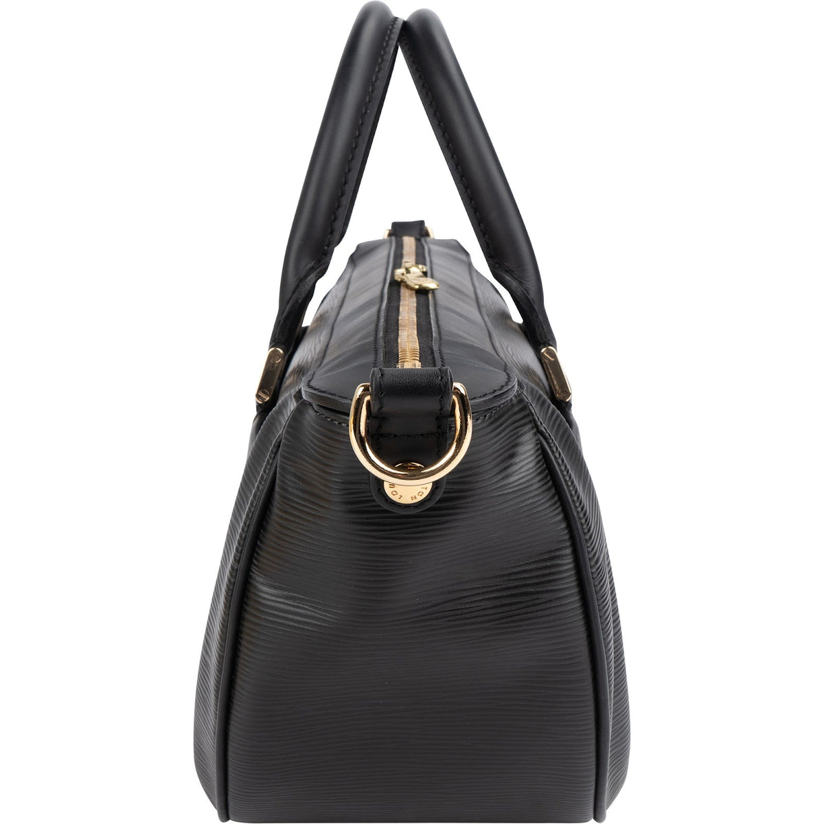 Louis Vuitton Noir Epi Leather Dhanura MM Handbag