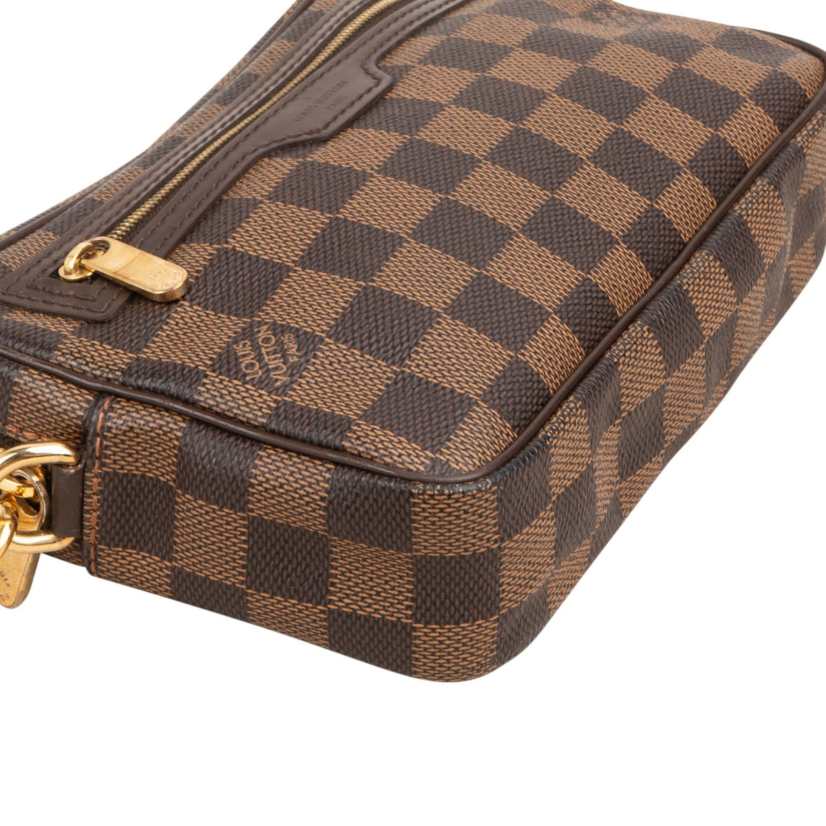 Louis Vuitton Monogram Damier Ebene Billets Macao Clutch