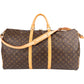 Louis Vuitton Monogram Canvas Keepall 60 Bandoulière Travel Bag