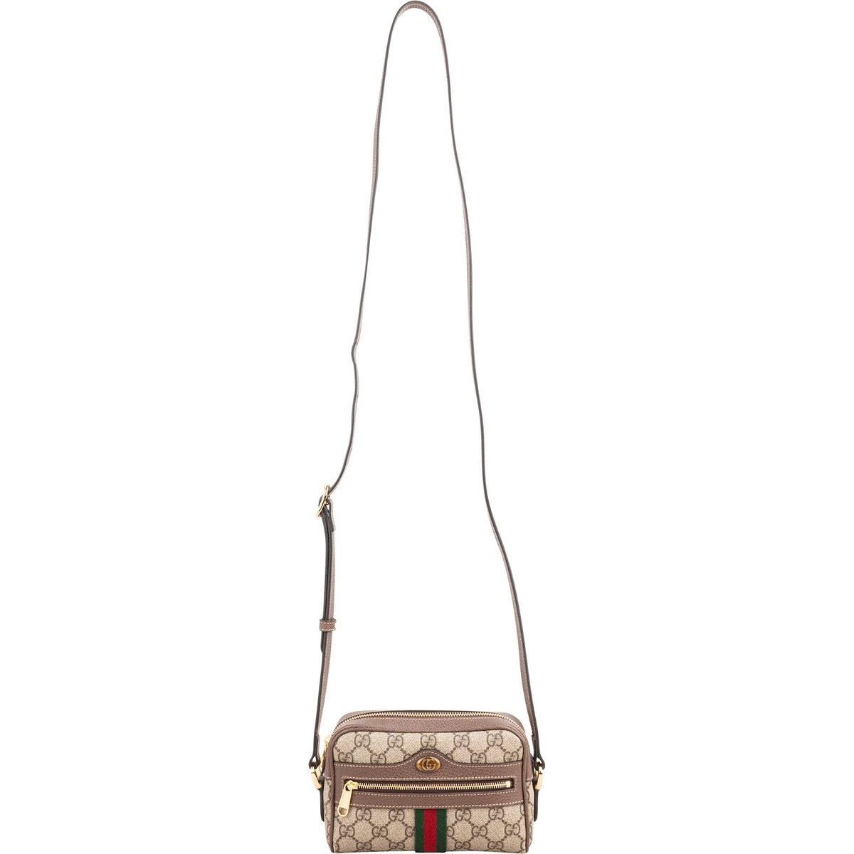 Gucci Monogram GG Supreme Ophidia Mini Crossbody Bag