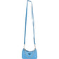Prada Blue Nylon Triangle Re-Edition Crossbody Bag