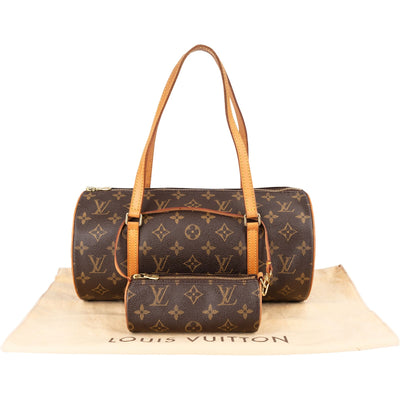 Louis Vuitton Monogram Canvas Papillon Set Handbag