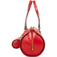 Louis Vuitton Red Epi Leather Epi Leather Soufflot Set Handbag