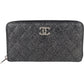 Chanel Quilted Glittered Caviar Leathe CC Wallet