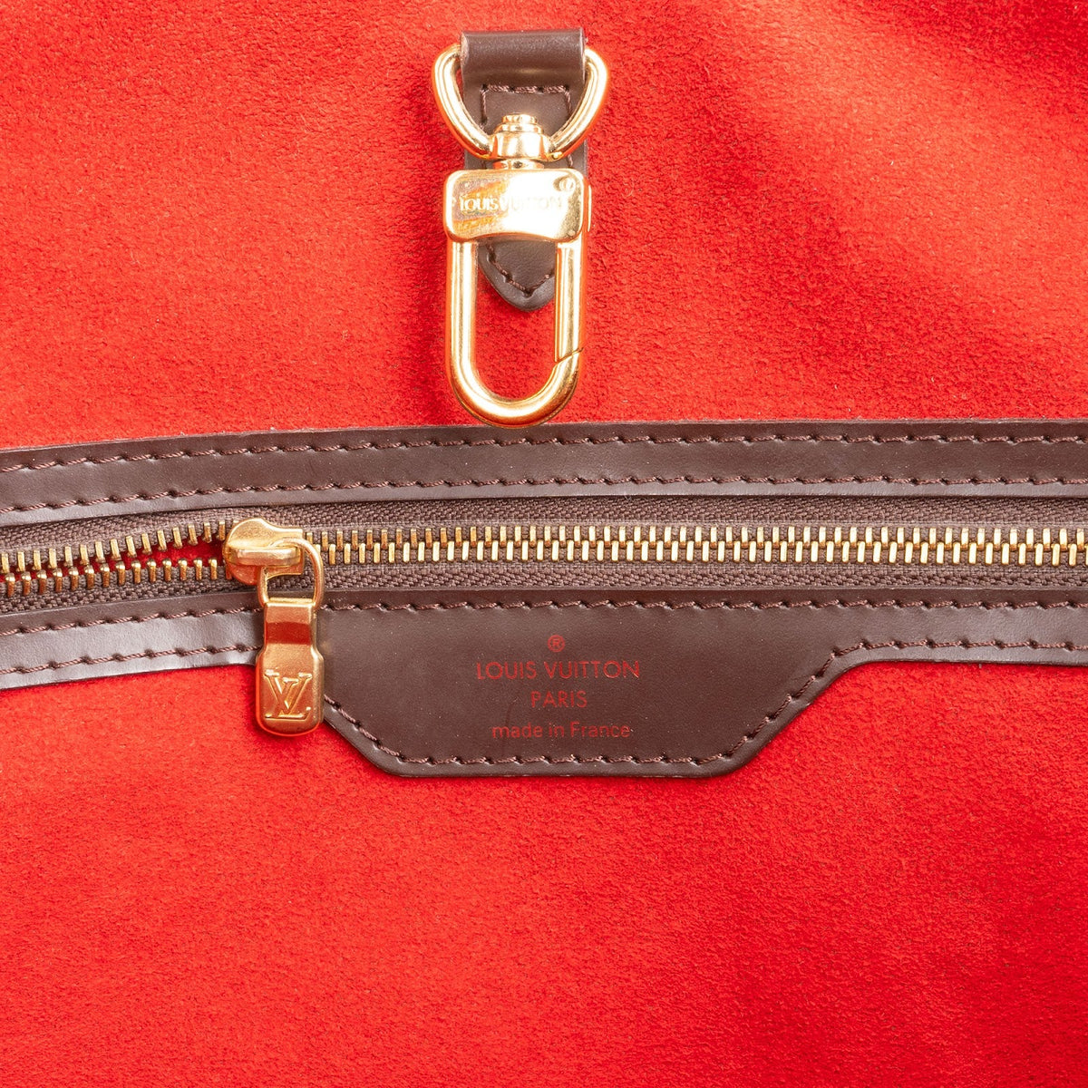 Louis Vuitton Monogram Damier Ebene Hamstead GM Shoulder Bag