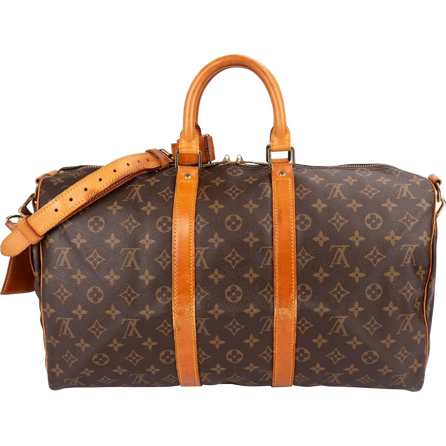 Louis Vuitton Monogram Canvas Keepall 45 Bandoulière Travel Bag