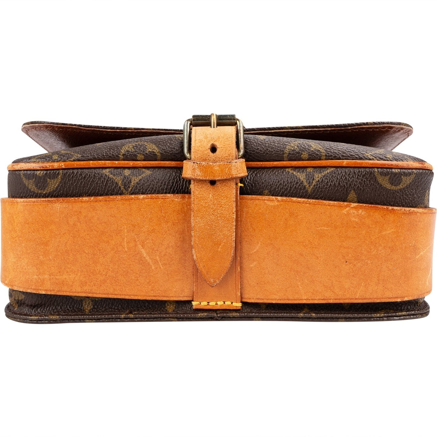 Louis Vuitton Monogram Canvas Cartouchiere MM Crossbody Bag