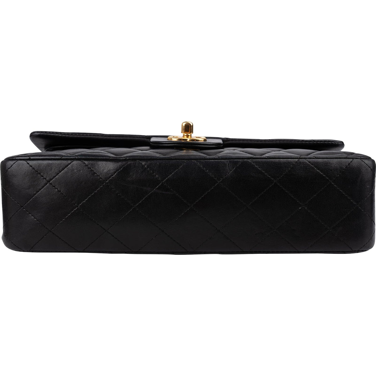 Chanel Medium Double Flap aus gestepptem Lammleder – Ansicht 6