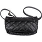 Chanel Uniform Belt Bag aus schwarzem gestepptem Lammleder – Ansicht 6