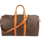 Louis Vuitton Monogram Canvas Keepall 45 Bandoulière Travel Bag
