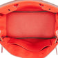 Hermès Rouge Garance Togo Leather Palladium Birkin 30 Handbag