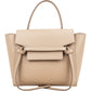 Celine Beige Grained Leather Belt Nano Handbag