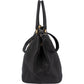 Prada Black Vitello Daino Leather Tote Handbag