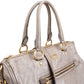 Prada Vitello Shine Leather Bauletto Satchel Handbag