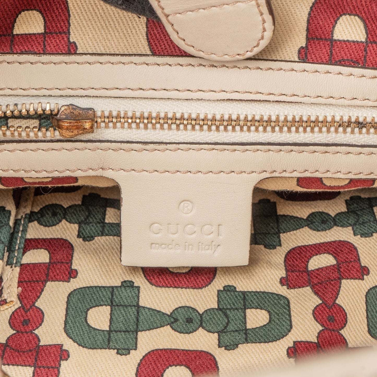 Gucci Guccissima Leather Horsebit Chain New Jackie Shoulder Bag