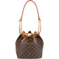 Louis Vuitton Monogram Canvas Sac Noé Petit Shoulder Bag