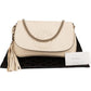 Gucci Grained Leather Soho Flap Crossbody Bag