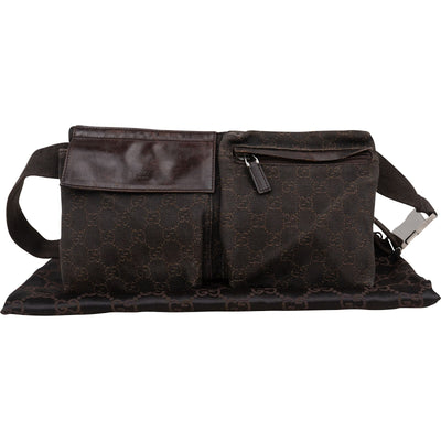 Gucci Monogram GG Belt Crossbody Bag