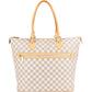 Louis Vuitton Monogram Damier Azur Saleya GM Handbag