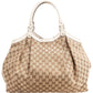 Gucci Monogram GG Canvas Large Sukey Hobo Tote Handbag