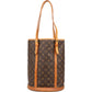 Louis Vuitton Monogram Canvas Bucket GM Shoulder Bag