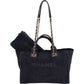 Chanel Canvas Deauville Small Tote Shoulder Bag