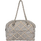 Chanel Crinkled Leather Braided Bowler Shoulder Bag