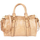 Miu Miu Gathered Drawstring Satchel aus Vitello-Lux-Leder – Ansicht 4