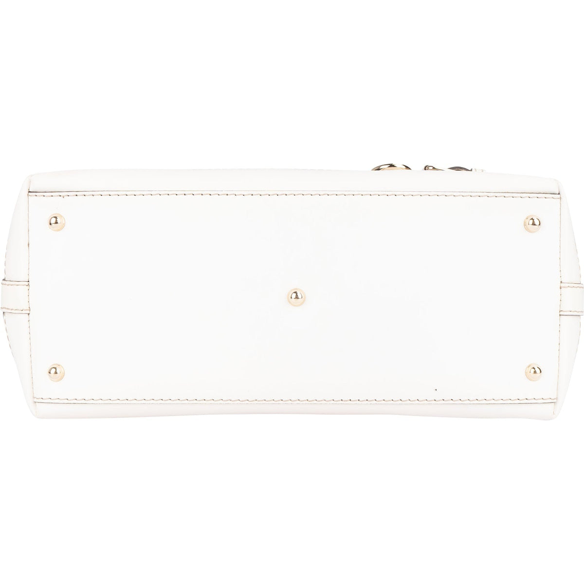 Gucci Monogram GG Canvas Sherry Line White Tote Shoulder Bag