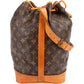 Louis Vuitton Monogram Canvas Sac Noé Grande Shoulder Bag