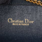 Christian Dior Oblique Monogram Canvas Jacquard Vintage Flap Shoulder Bag
