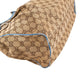 Gucci Monogram GG Canvas Blue Leather Sukey Handbag
