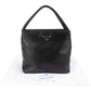 Prada Black Nappa Leather Triangle Tote Handbag