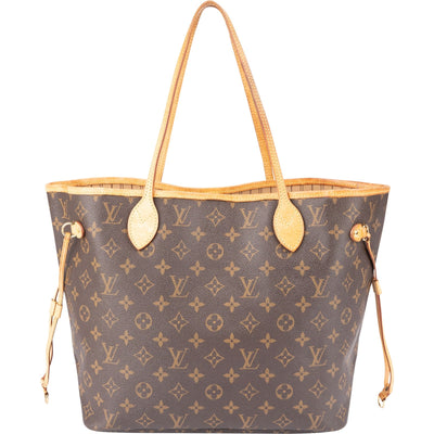 Louis Vuitton Monogram Canvas Neverfull MM Shoulder Bag