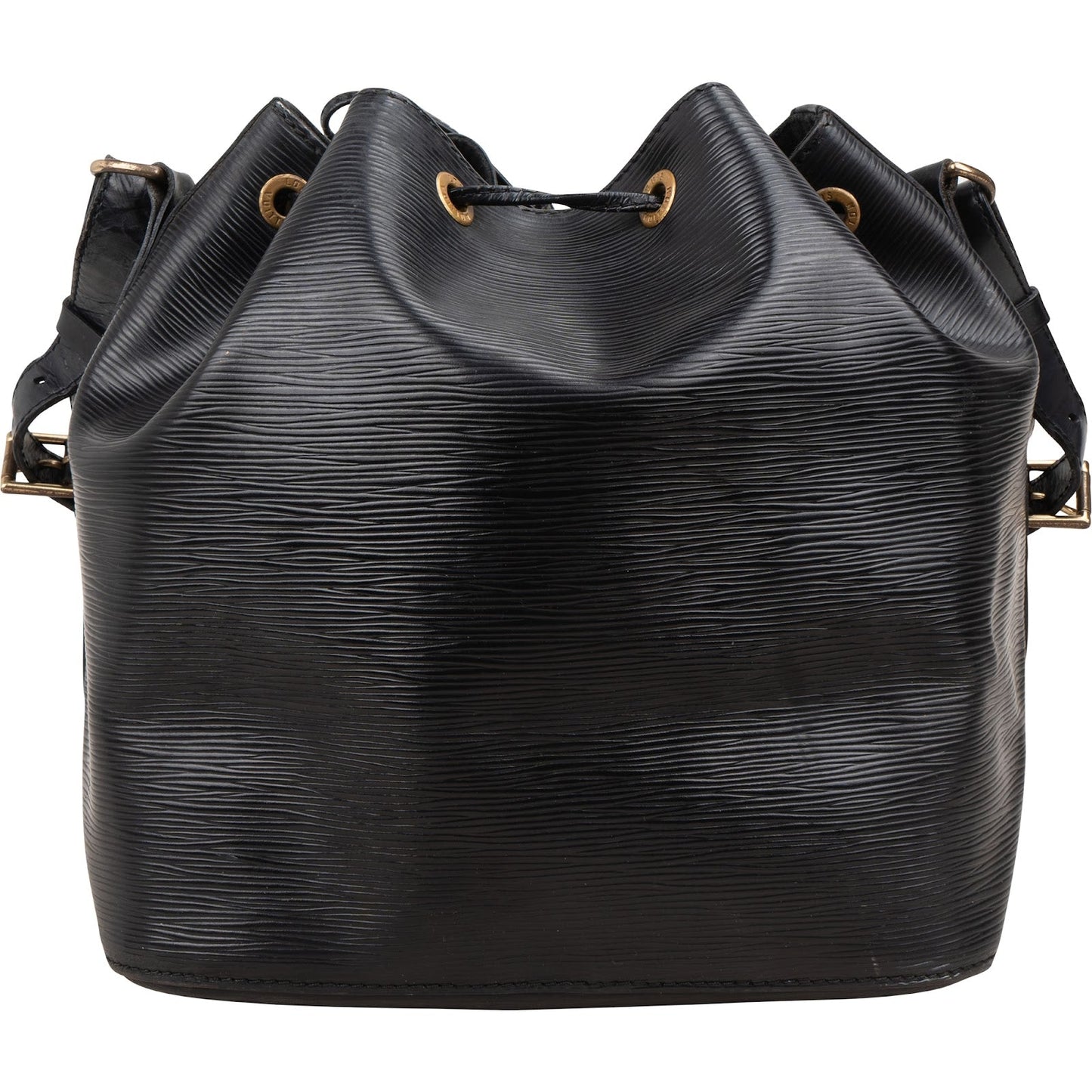Louis Vuitton Noir Epi Leather Sac Noe Petit Shoulder Bag