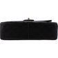 Chanel Quilted Lambskin 24K Gold Double Flap Shoulder Bag