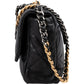 Chanel 19 Quilted Lambskin Leather Jumbo Single Flap Crossbody Bag