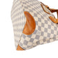 Louis Vuitton Hampstead PM aus Damier Azur Canvas – Ansicht 7
