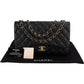 Chanel Quilted Lambskin Jumbo Single Flap Shoulder Crossbody Bag