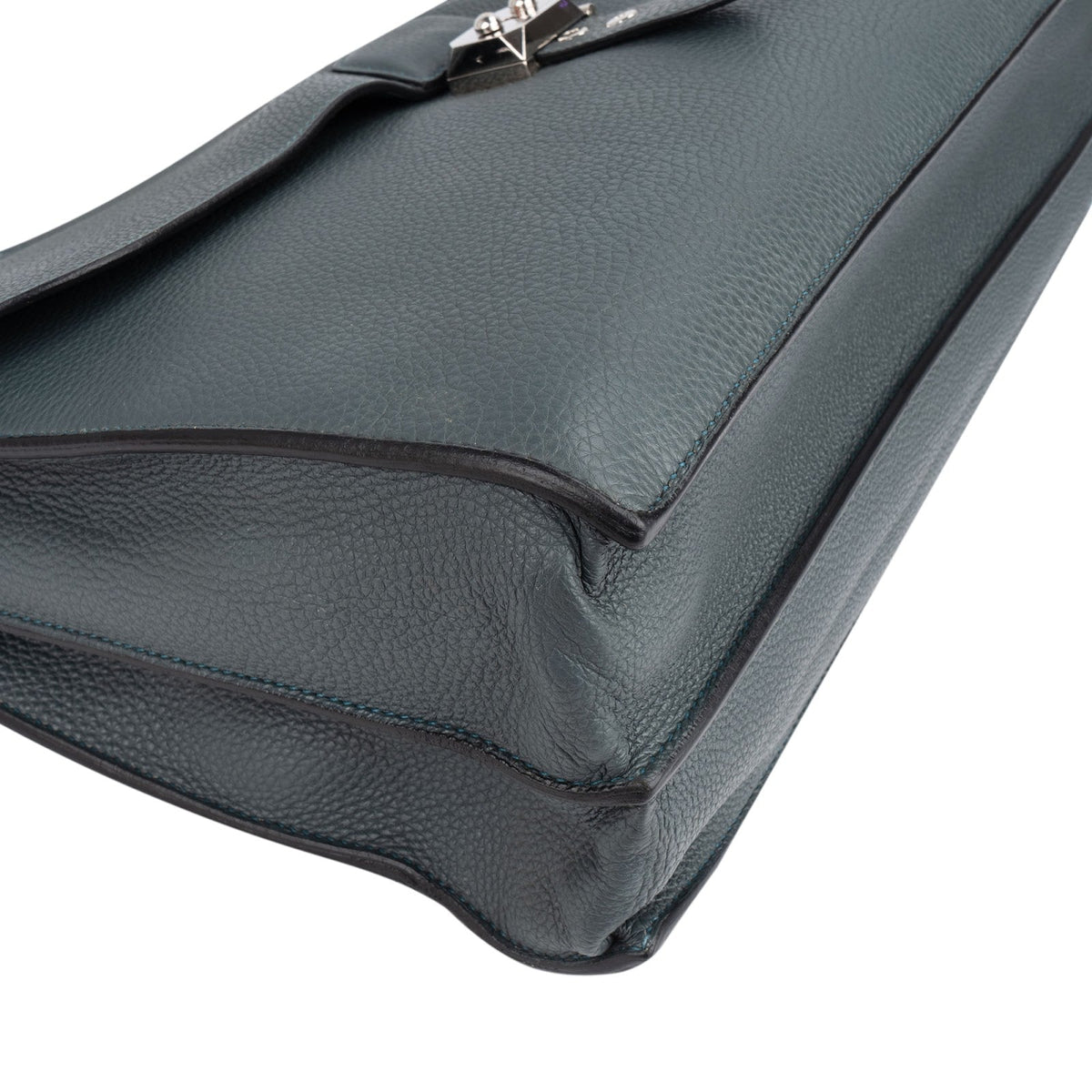 Hermès Gris Togo Leather Sac à Dépêches Business Handbag