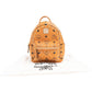 MCM Monogram Visetos Stark Studded Mini Backpack